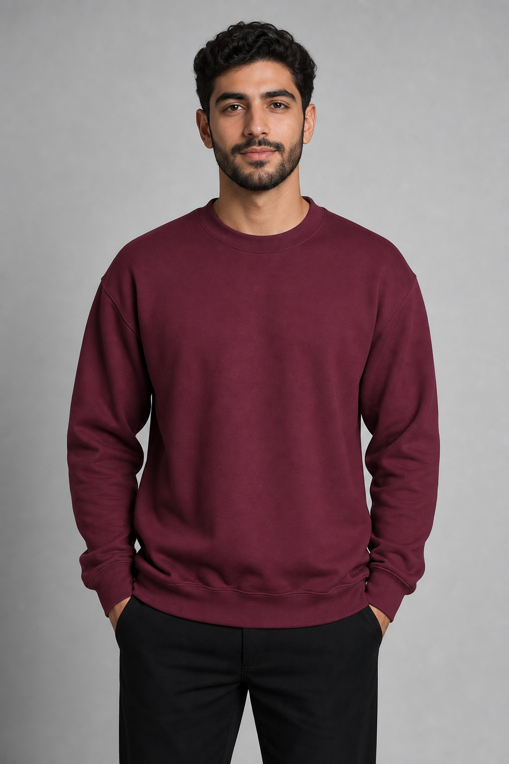 Classic Crewneck — On model