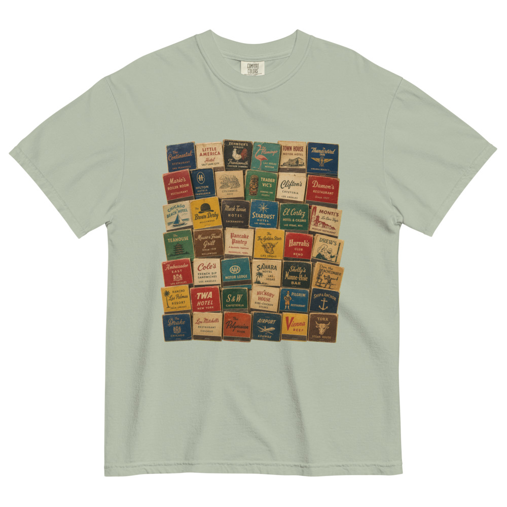 vintage matchbox tee
