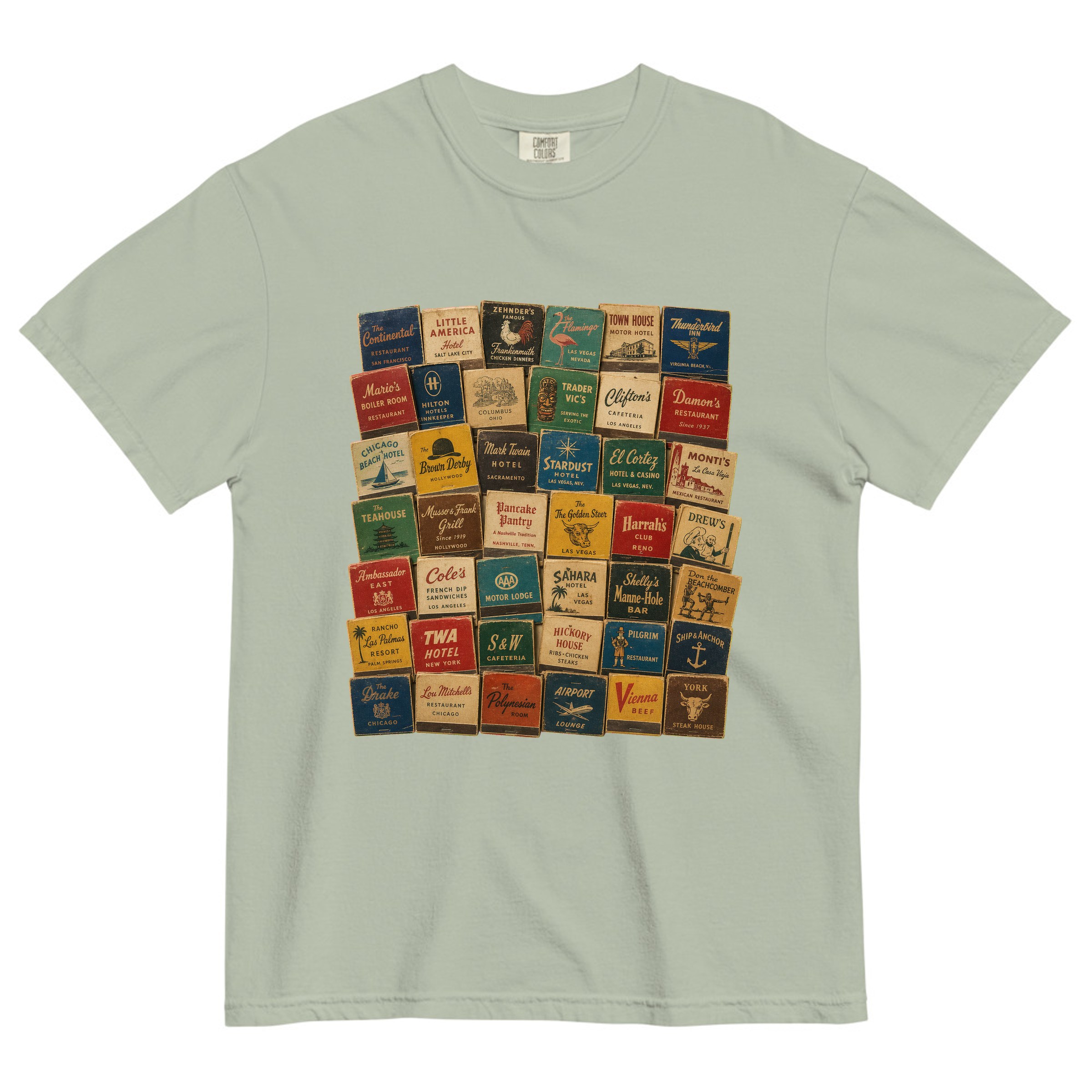 vintage matchbox tee