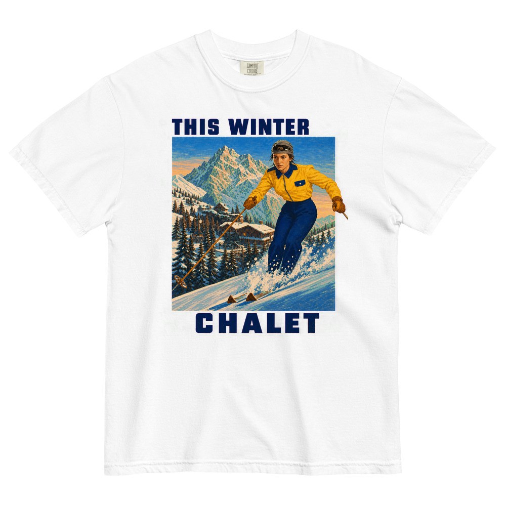 Kali Vintage Ski Poster Tee